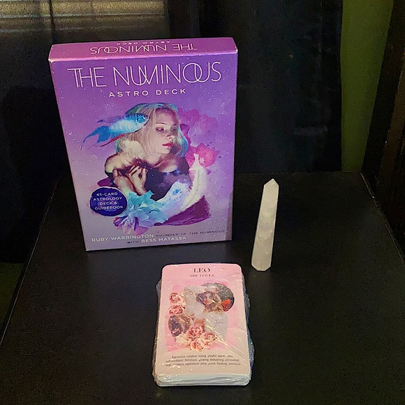 Other - The numinous Astro tarot deck with free tower clear quartz